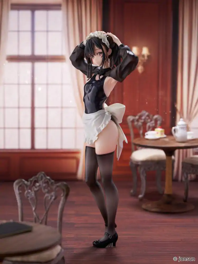 Original Character PVC figura 1/6 Sakura Shiori Competition Swimsuit Maid 27 cm fotografija proizvoda