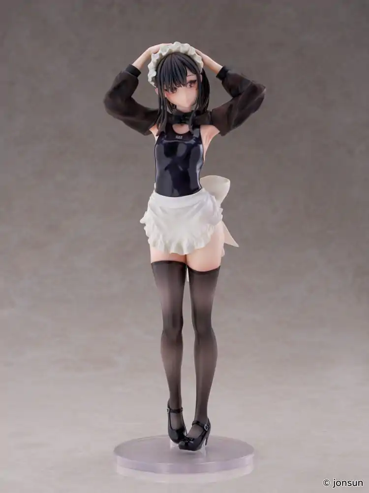 Original Character PVC figura 1/6 Sakura Shiori Competition Swimsuit Maid 27 cm fotografija proizvoda