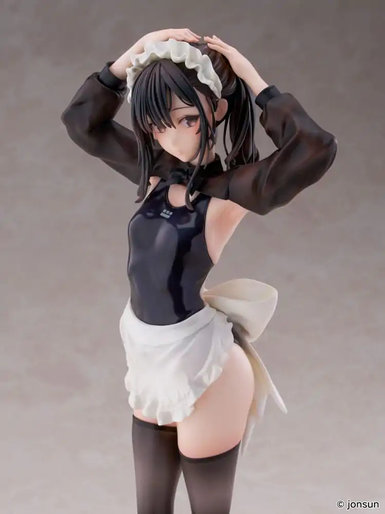 Original Character PVC figura 1/6 Sakura Shiori Competition Swimsuit Maid 27 cm fotografija proizvoda