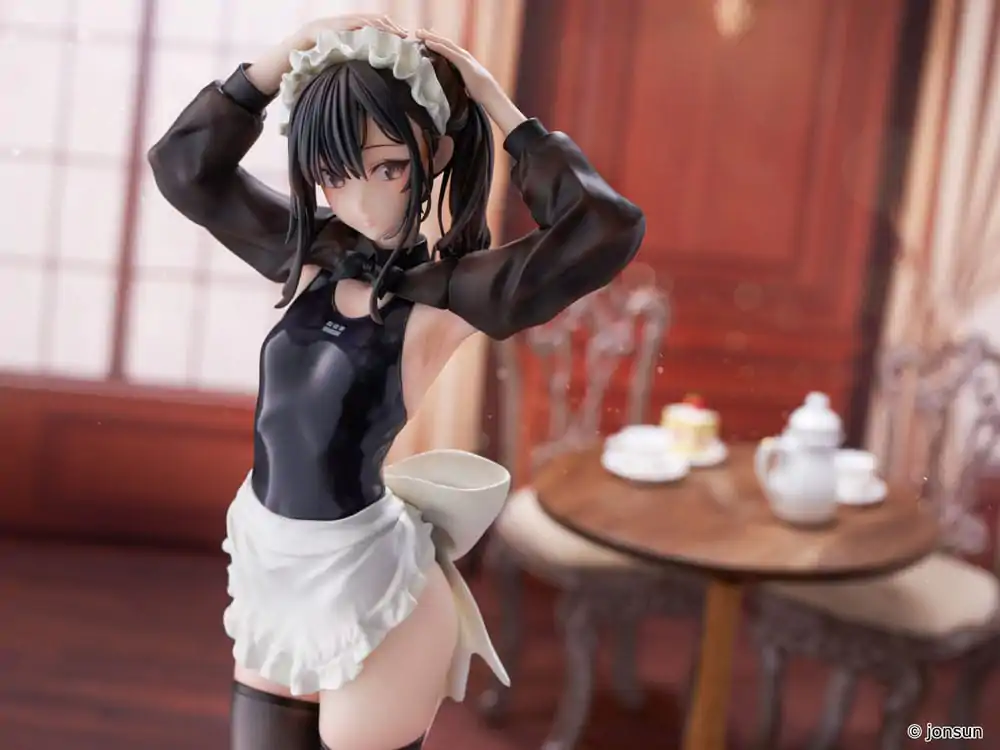 Original Character PVC figura 1/6 Sakura Shiori Competition Swimsuit Maid 27 cm fotografija proizvoda