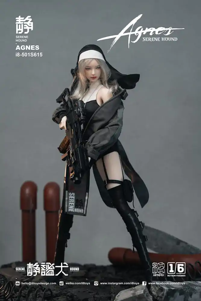 Originalna akcijska figura lika 1/6 Serene Hound "Agnes" 30 cm fotografija proizvoda