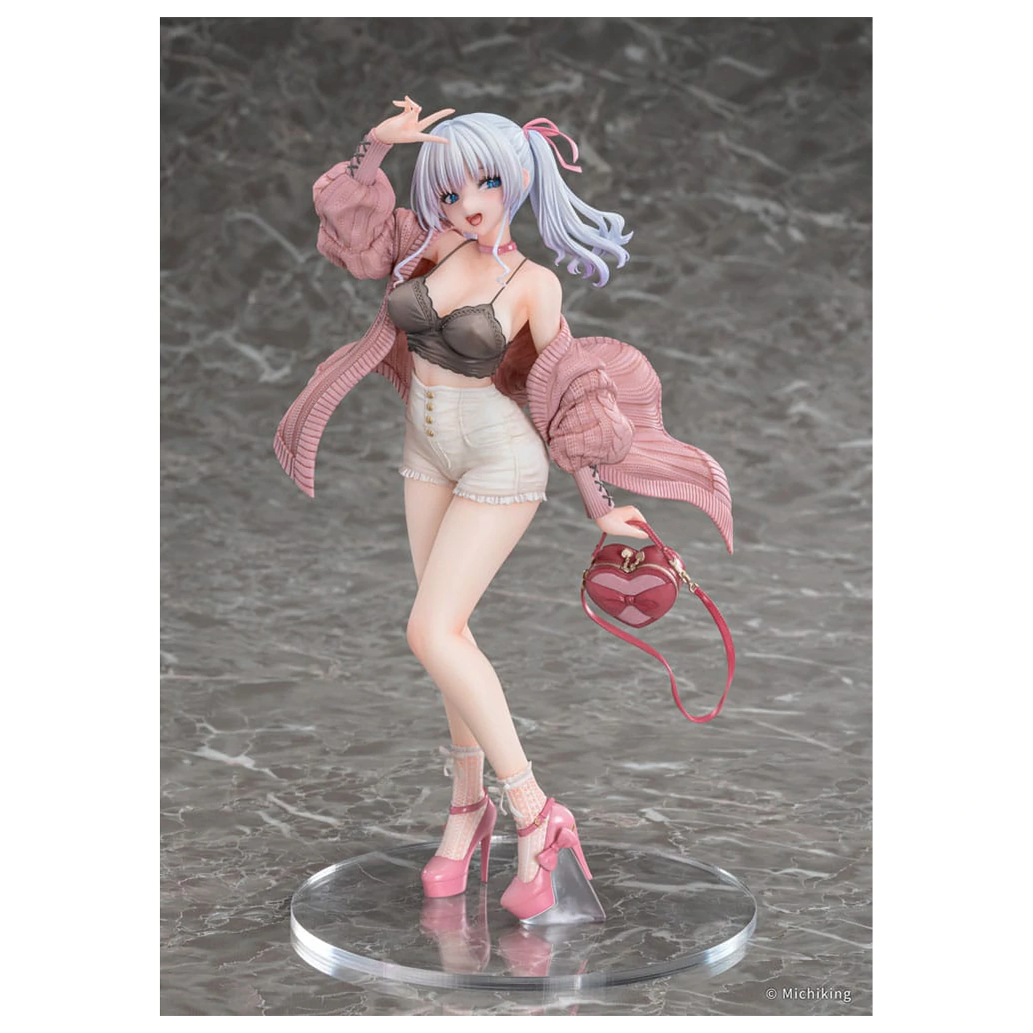 Original Character PVC Kip 1/6 Shion Passion Pink Illustration by Michiking 27 cm fotografija proizvoda