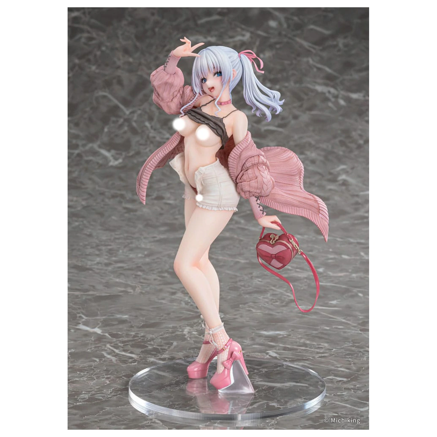 Original Character PVC Kip 1/6 Shion Passion Pink Illustration by Michiking 27 cm fotografija proizvoda