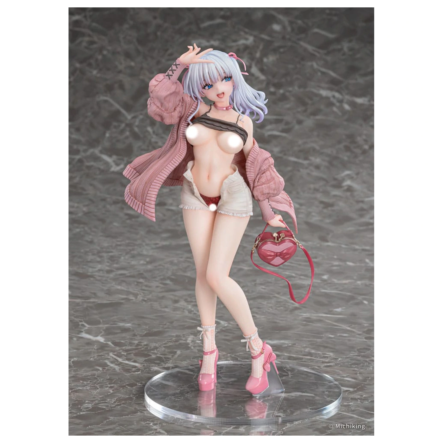 Original Character PVC Kip 1/6 Shion Passion Pink Illustration by Michiking 27 cm fotografija proizvoda