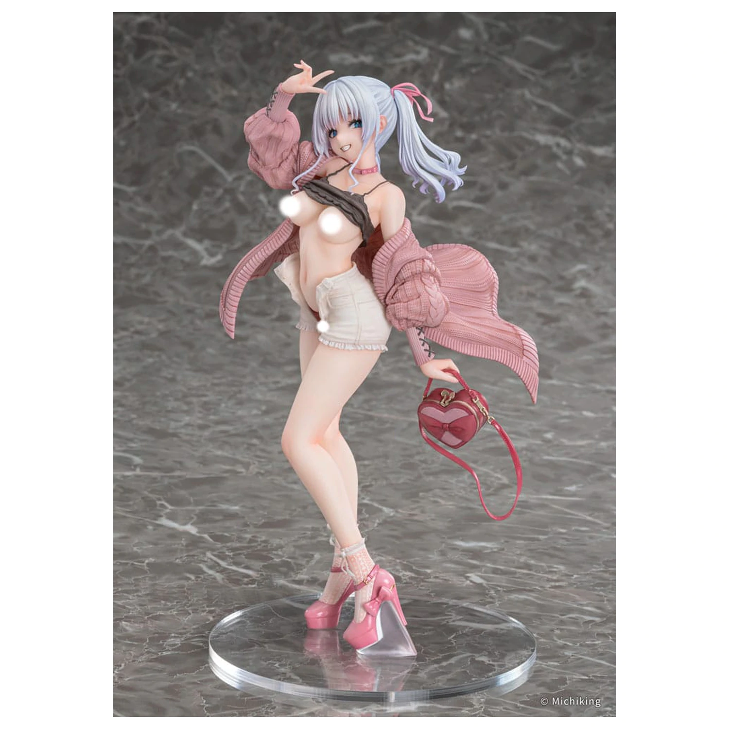 Original Character PVC Kip 1/6 Shion Passion Pink Illustration by Michiking 27 cm fotografija proizvoda