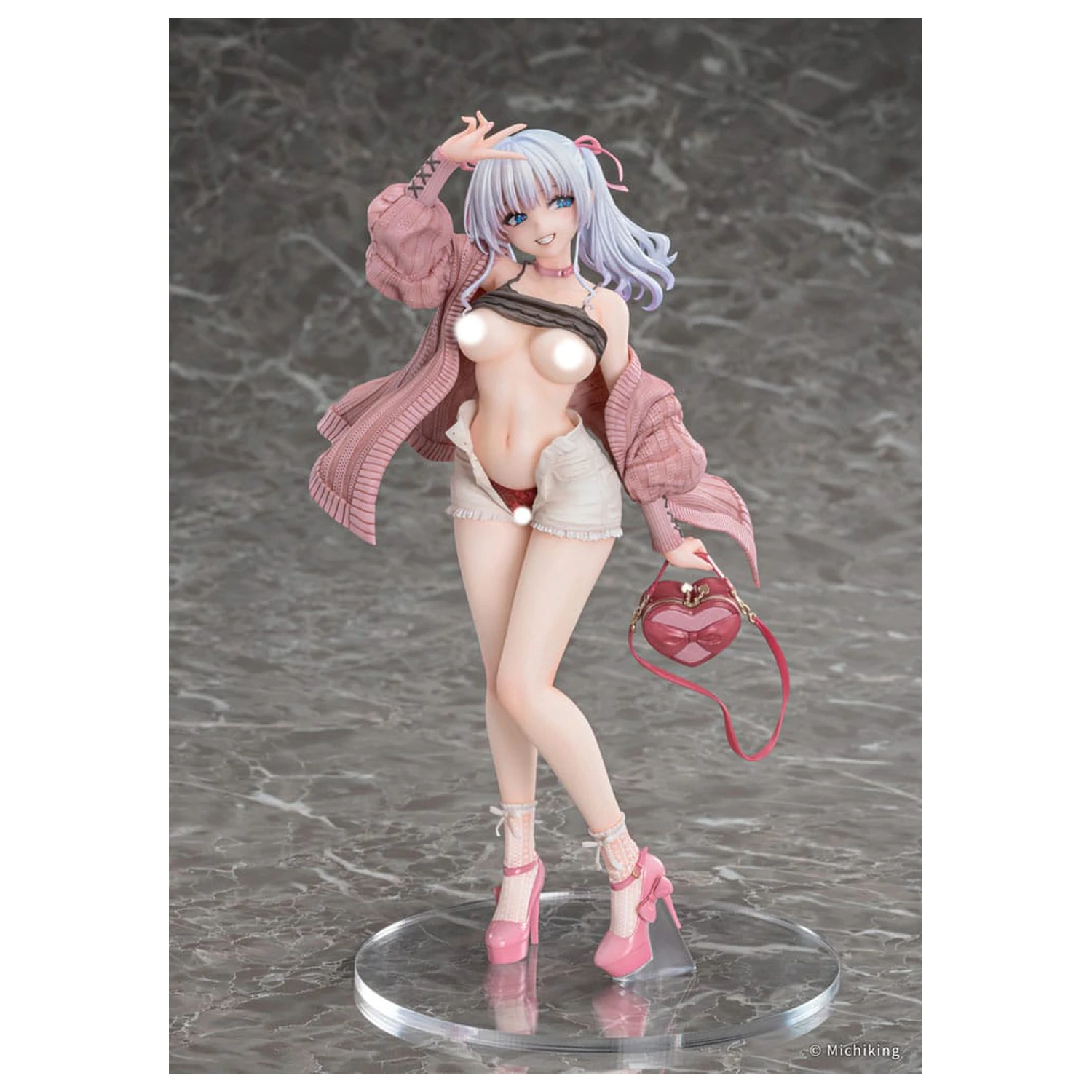 Original Character PVC Kip 1/6 Shion Passion Pink Illustration by Michiking 27 cm fotografija proizvoda