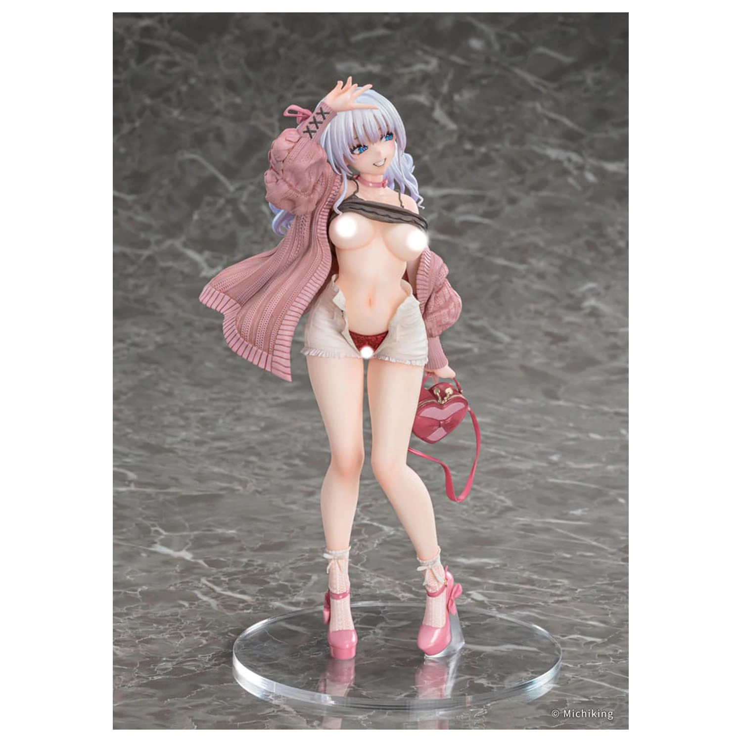 Original Character PVC Kip 1/6 Shion Passion Pink Illustration by Michiking 27 cm fotografija proizvoda