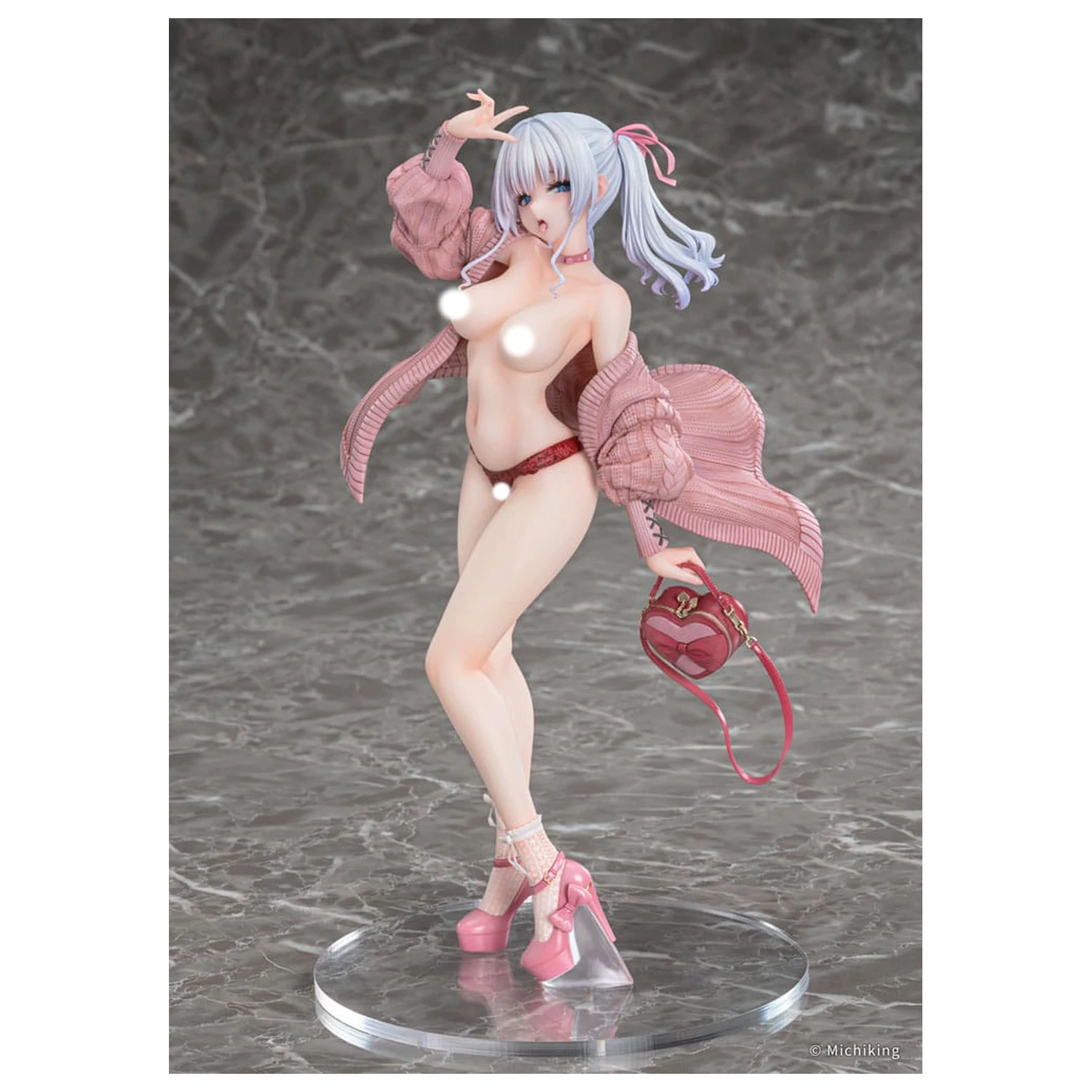 Original Character PVC Kip 1/6 Shion Passion Pink Illustration by Michiking 27 cm fotografija proizvoda