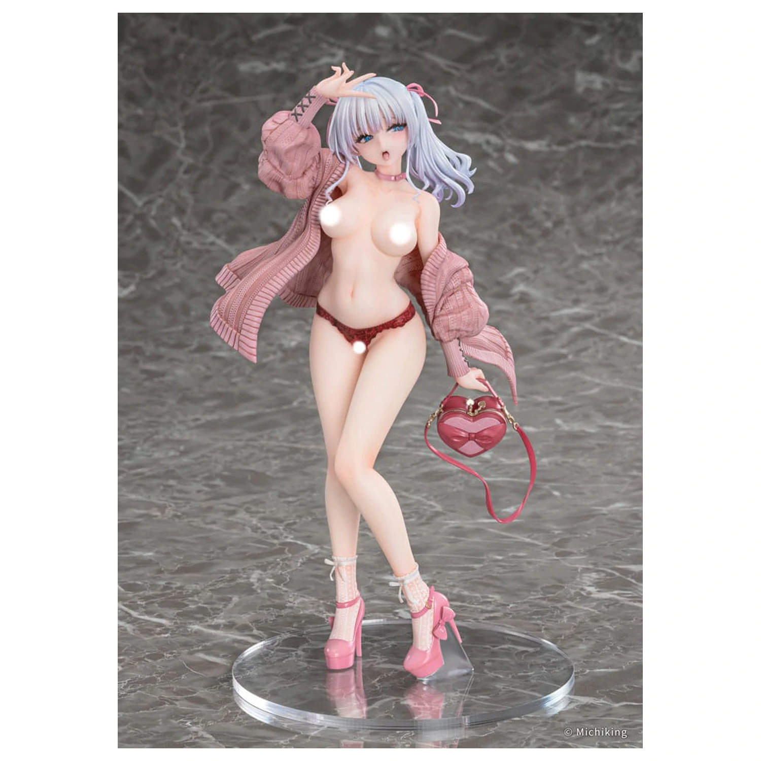 Original Character PVC Kip 1/6 Shion Passion Pink Illustration by Michiking 27 cm fotografija proizvoda