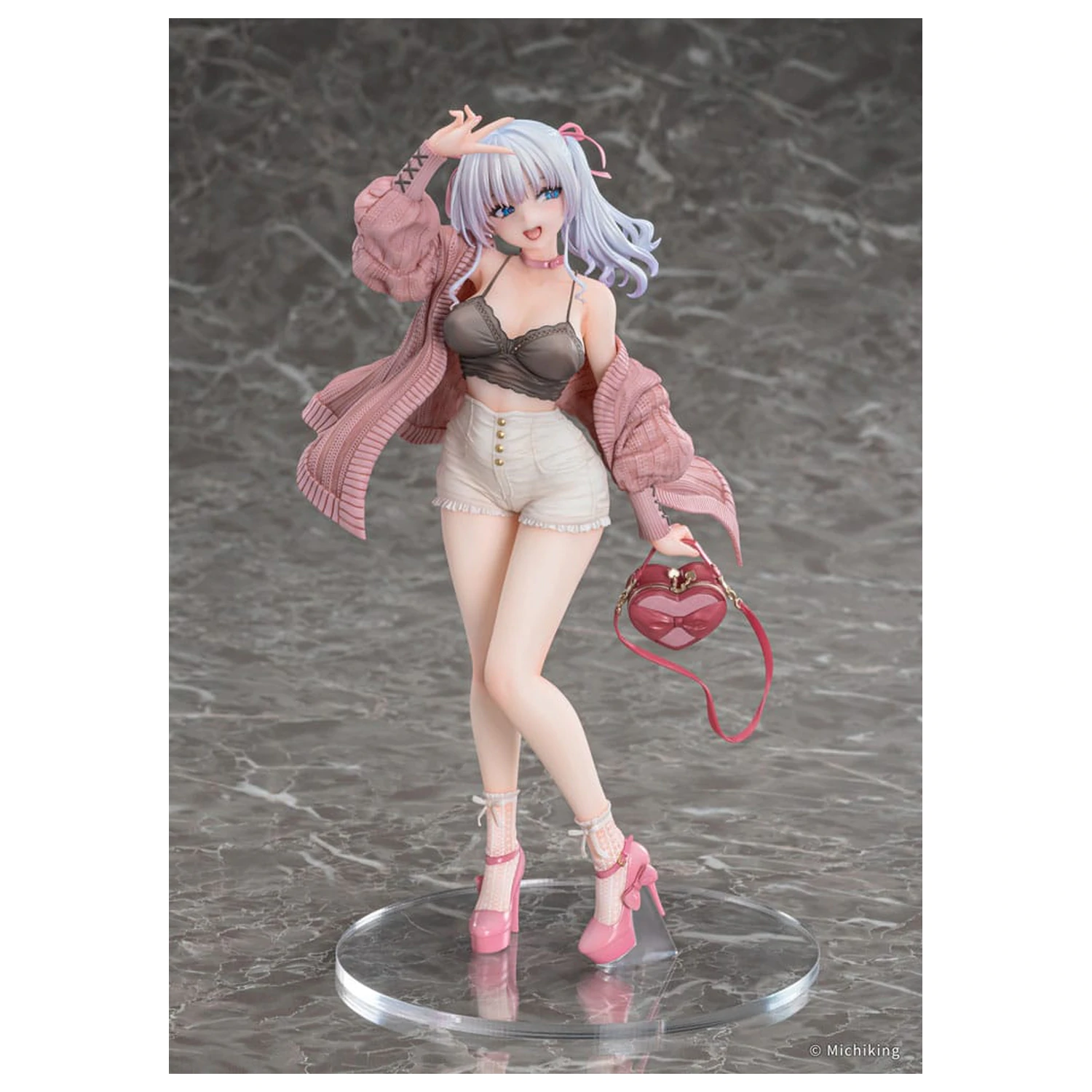 Original Character PVC Kip 1/6 Shion Passion Pink Illustration by Michiking 27 cm fotografija proizvoda