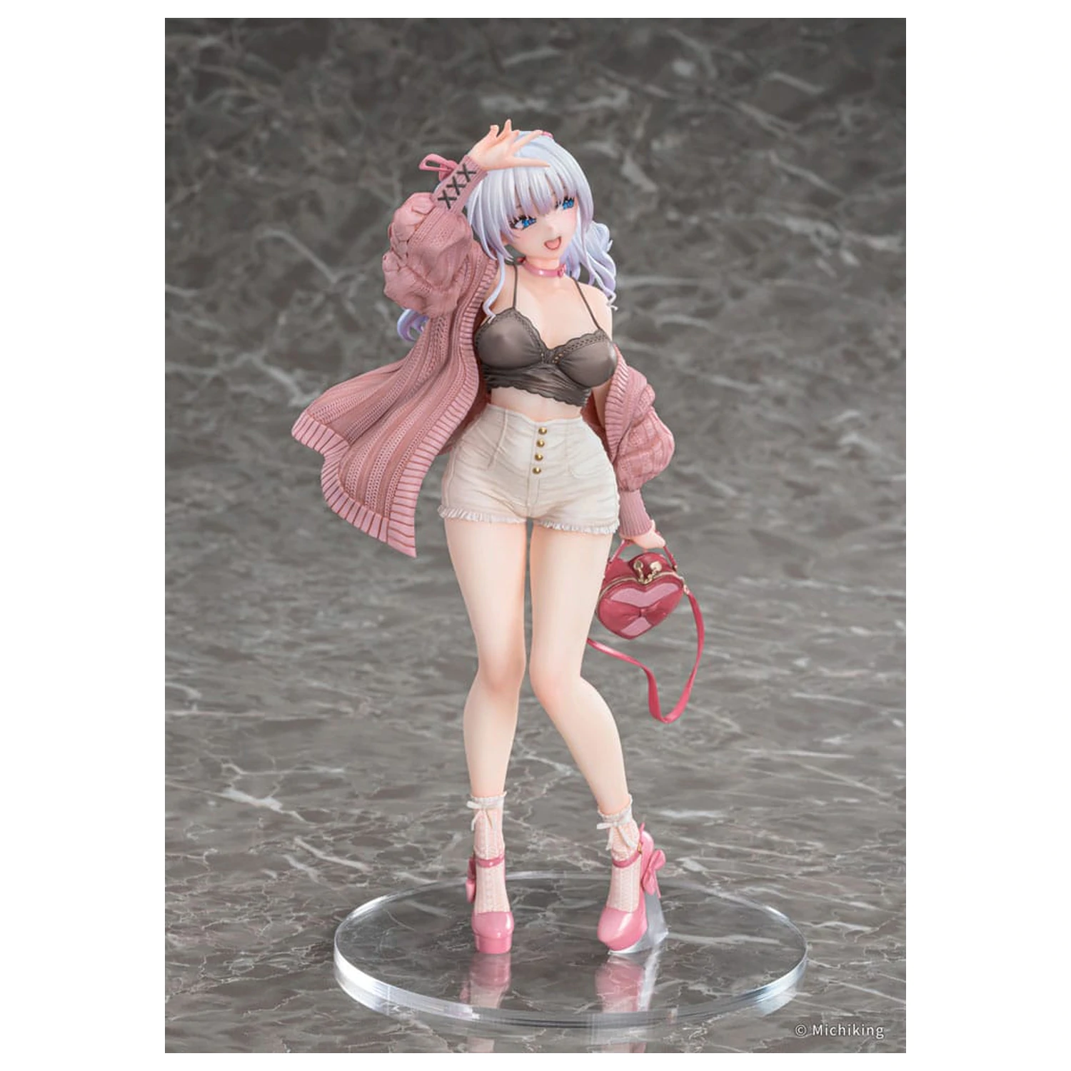 Original Character PVC Kip 1/6 Shion Passion Pink Illustration by Michiking 27 cm fotografija proizvoda