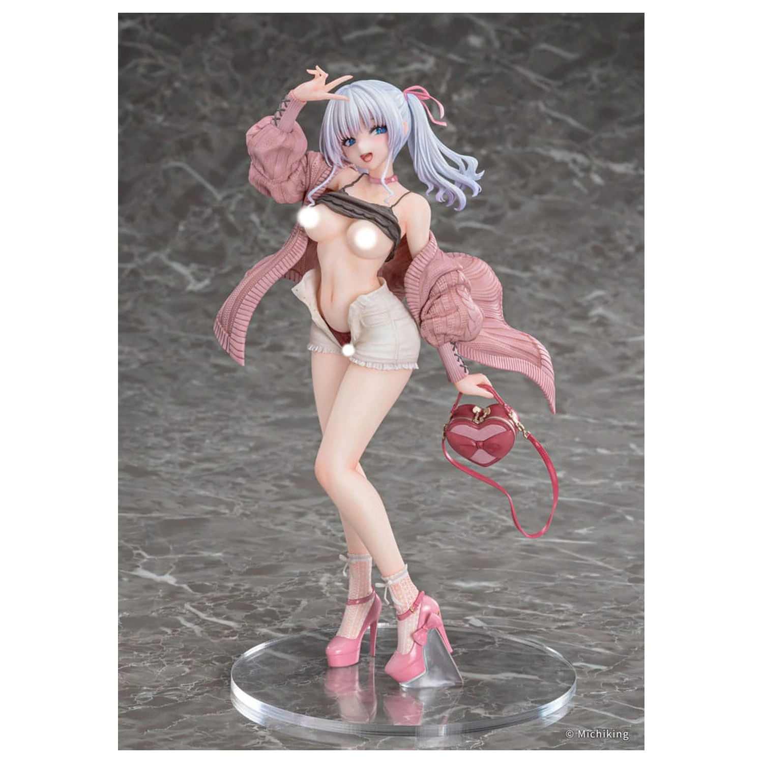 Original Character PVC Kip 1/6 Shion Passion Pink Illustration by Michiking 27 cm fotografija proizvoda