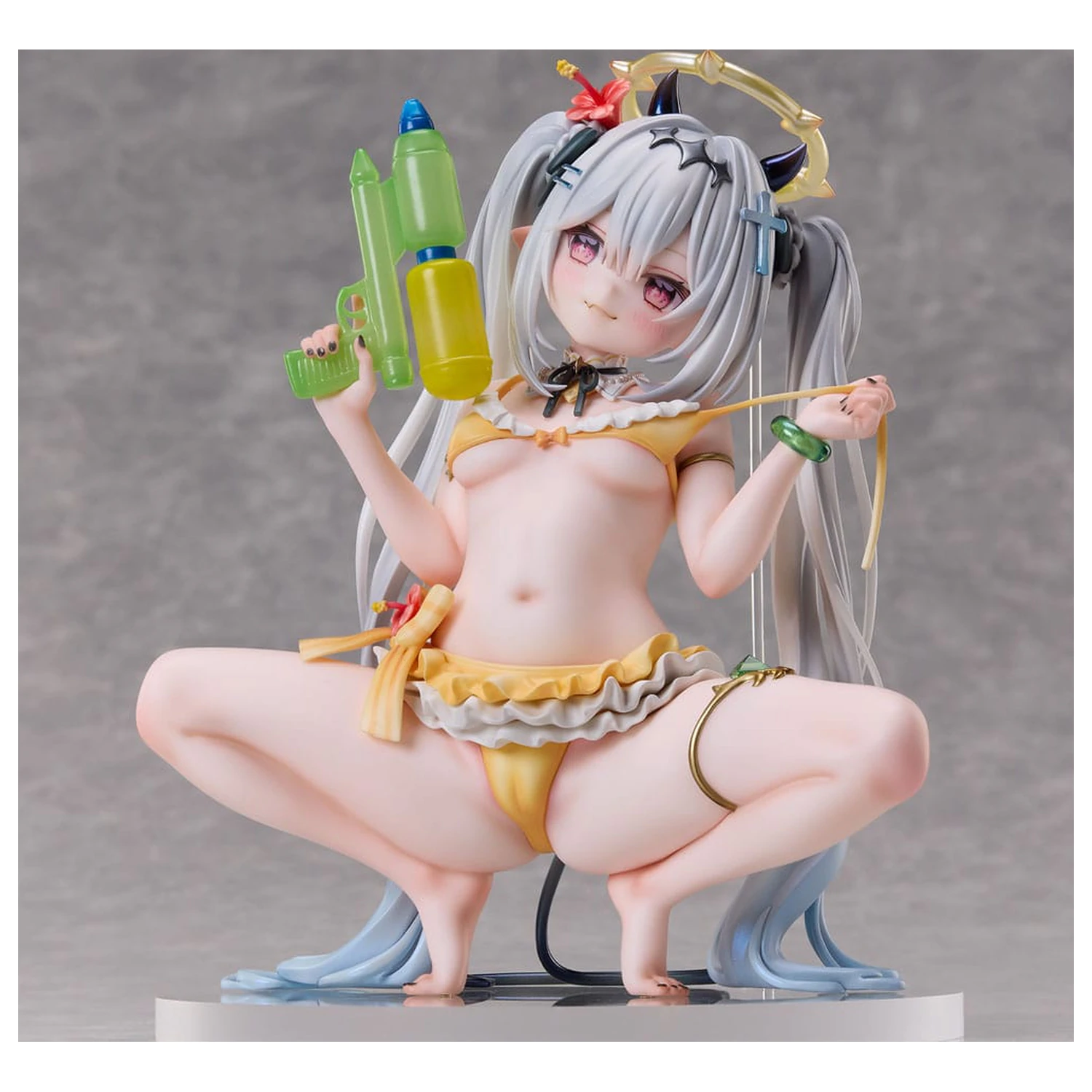 Original Character PVC statua 1/6 Silver-Haired Girl Illustrated by Chihiro 18 cm fotografija proizvoda
