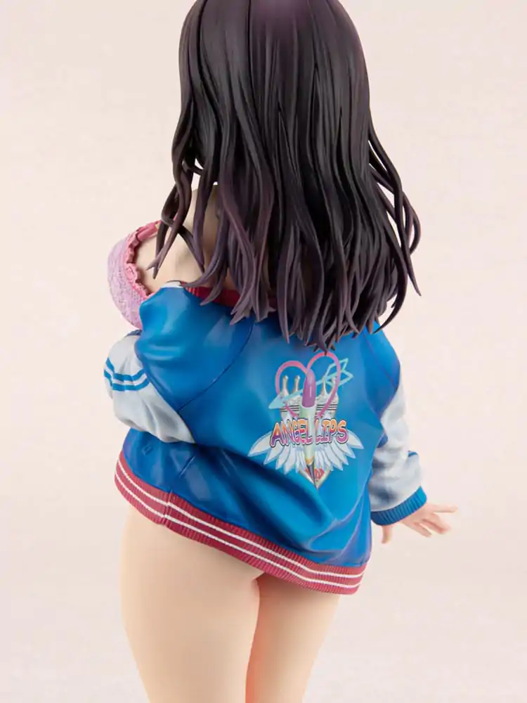 Originalni Lik PVC Figura 1/6 Sukajan Jakna Kanojo wa Cool de Itai! Kyouka Kagura 27 cm fotografija proizvoda