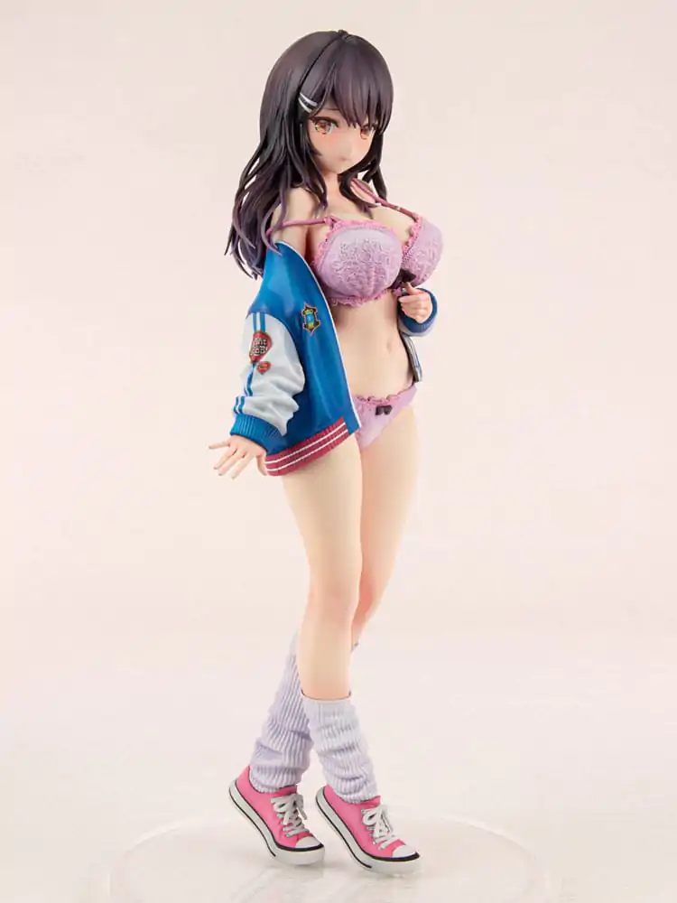 Originalni Lik PVC Figura 1/6 Sukajan Jakna Kanojo wa Cool de Itai! Kyouka Kagura 27 cm fotografija proizvoda