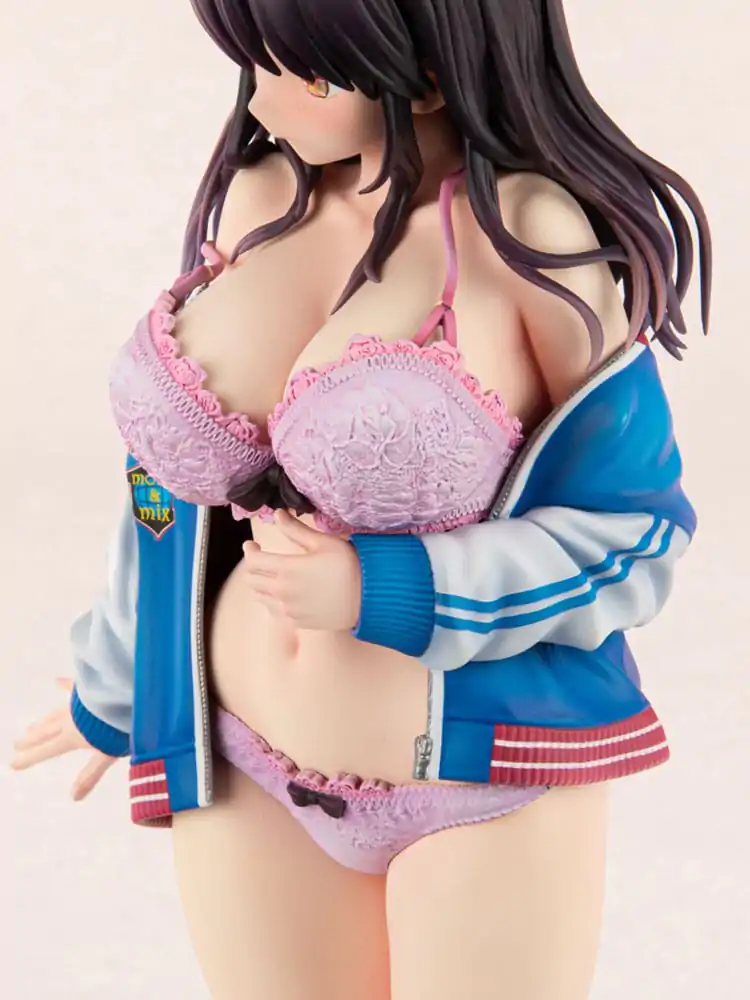Originalni Lik PVC Figura 1/6 Sukajan Jakna Kanojo wa Cool de Itai! Kyouka Kagura 27 cm fotografija proizvoda