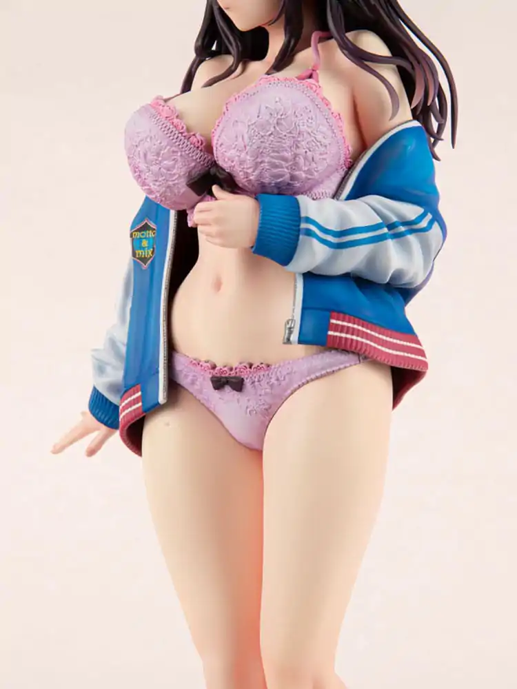 Originalni Lik PVC Figura 1/6 Sukajan Jakna Kanojo wa Cool de Itai! Kyouka Kagura 27 cm fotografija proizvoda
