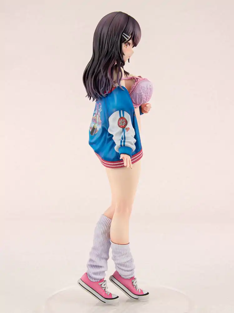 Originalni Lik PVC Figura 1/6 Sukajan Jakna Kanojo wa Cool de Itai! Kyouka Kagura 27 cm fotografija proizvoda