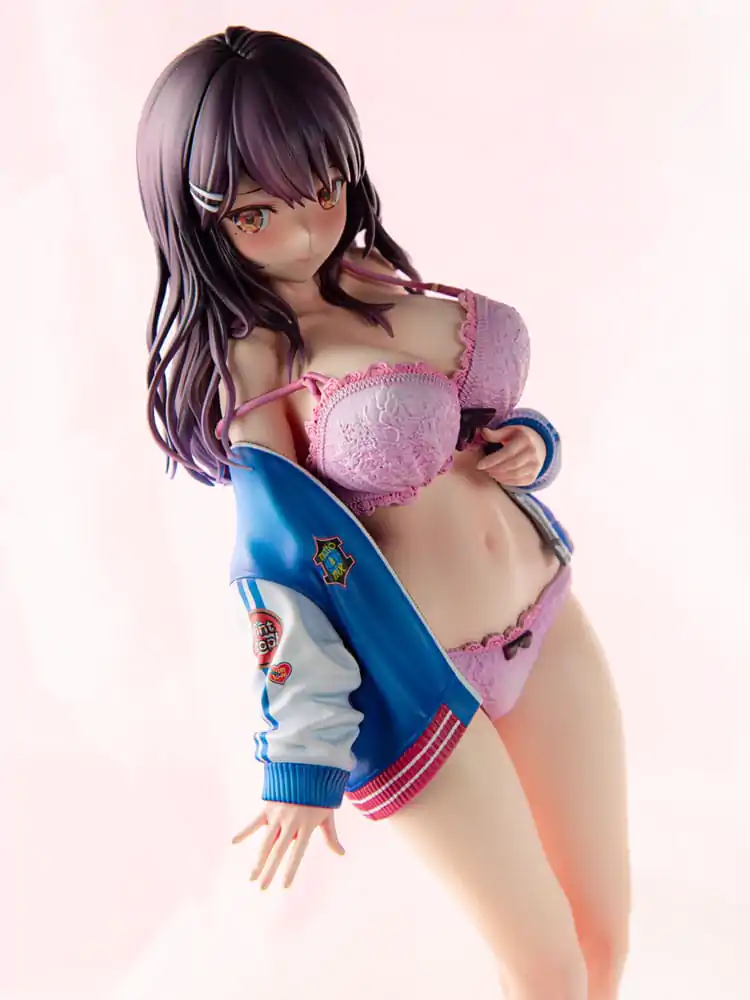 Originalni Lik PVC Figura 1/6 Sukajan Jakna Kanojo wa Cool de Itai! Kyouka Kagura 27 cm fotografija proizvoda
