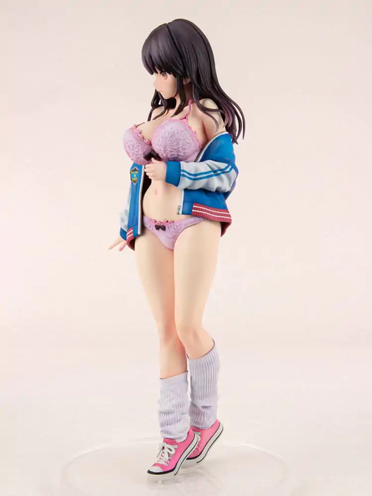 Originalni Lik PVC Figura 1/6 Sukajan Jakna Kanojo wa Cool de Itai! Kyouka Kagura 27 cm fotografija proizvoda