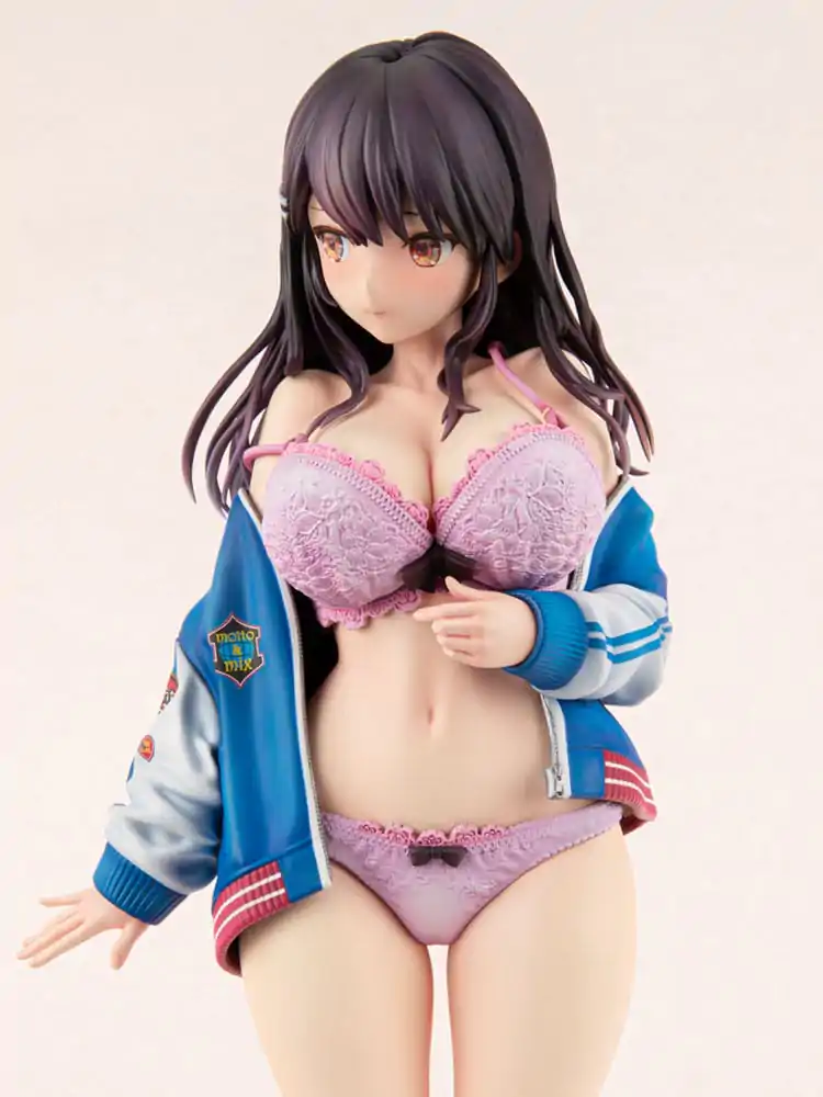 Originalni Lik PVC Figura 1/6 Sukajan Jakna Kanojo wa Cool de Itai! Kyouka Kagura 27 cm fotografija proizvoda