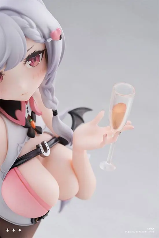 Original Character PVC Kip 1/7 Ashige-chan: Lucky Dealer Ver. 19 cm fotografija proizvoda