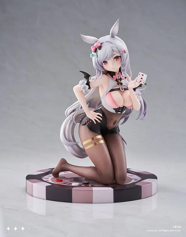 Original Character PVC Kip 1/7 Ashige-chan: Lucky Dealer Ver. 19 cm fotografija proizvoda