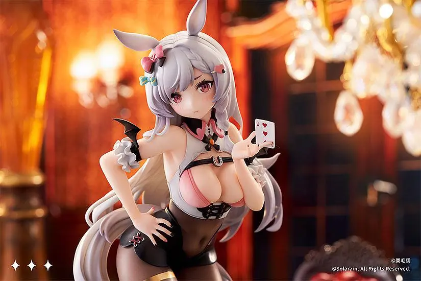 Original Character PVC Kip 1/7 Ashige-chan: Lucky Dealer Ver. 19 cm fotografija proizvoda