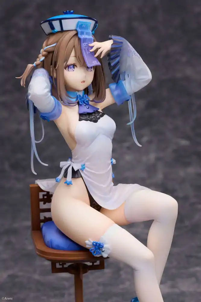Original Character PVC Statua 1/7 Blue jiangshi Ilustracija autora Anmi 21 cm fotografija proizvoda