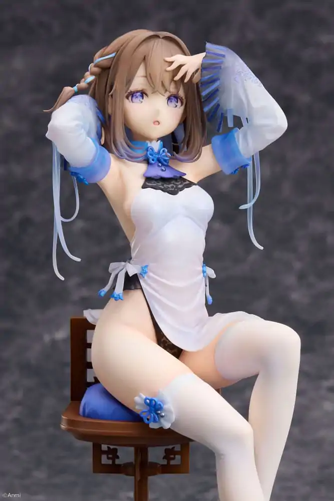 Original Character PVC Statua 1/7 Blue jiangshi Ilustracija autora Anmi 21 cm fotografija proizvoda