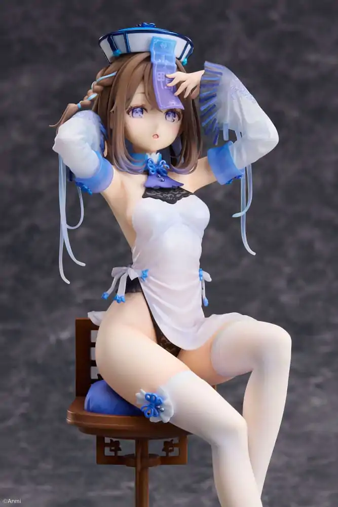 Original Character PVC Statua 1/7 Blue jiangshi Ilustracija autora Anmi 21 cm fotografija proizvoda