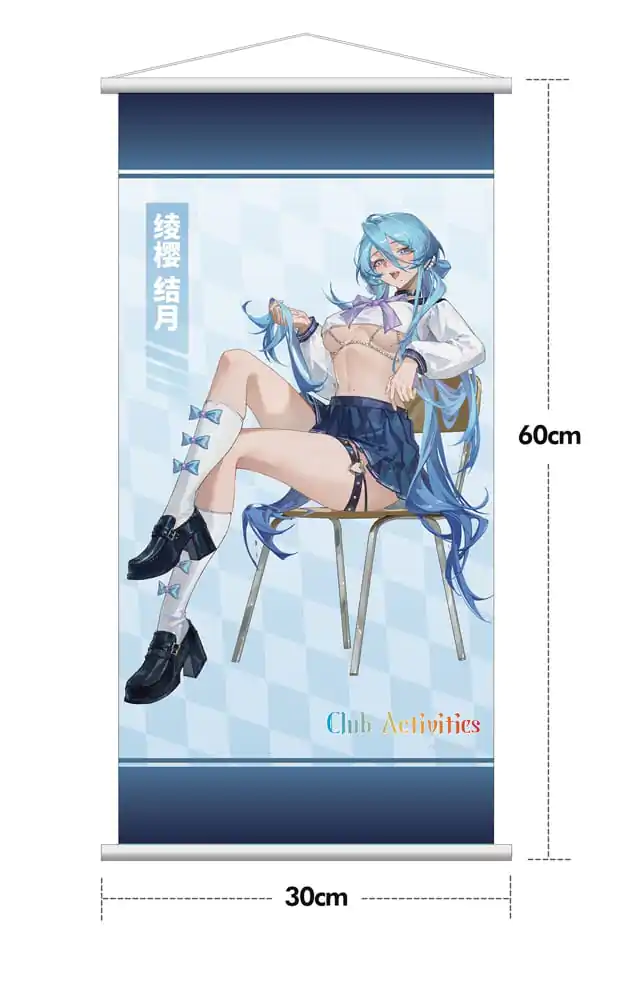 Original Character PVC Kip 1/7 Club Activities Yuzuki Ayazakura Illustration by Tuzhate Limited Edition 18 cm fotografija proizvoda