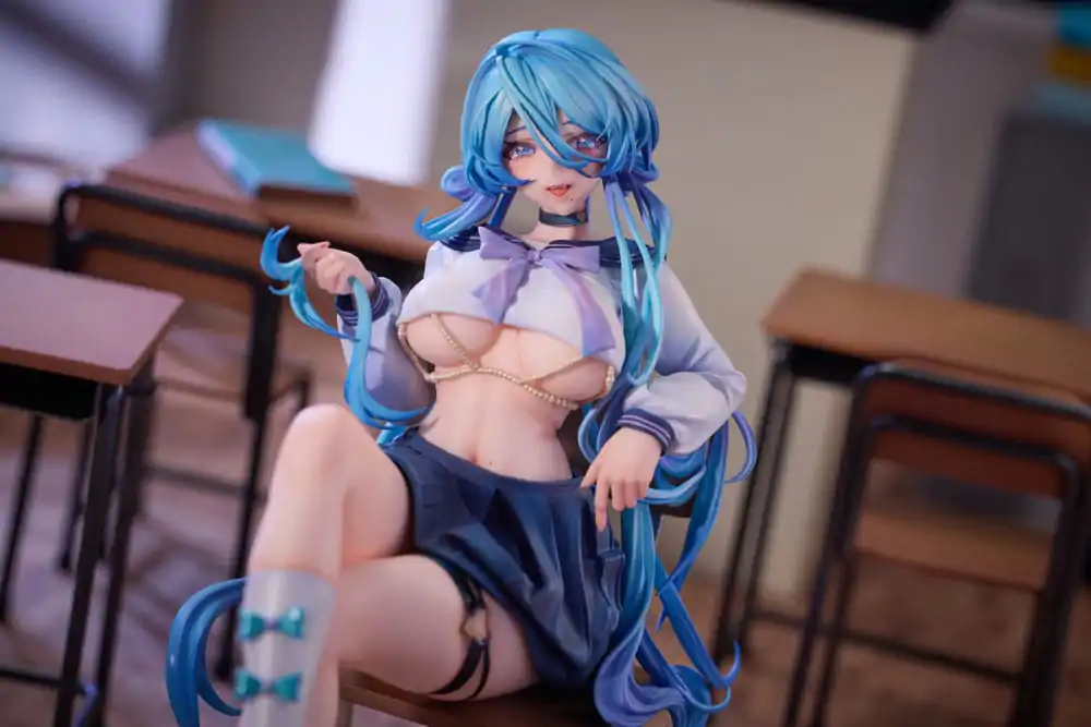 Original Character PVC Kip 1/7 Club Activities Yuzuki Ayazakura Illustration by Tuzhate Limited Edition 18 cm fotografija proizvoda