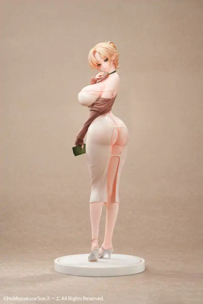 Originalna PVC figura 1/7 Hitozuma Elf Ilustracija Sue 26 cm fotografija proizvoda