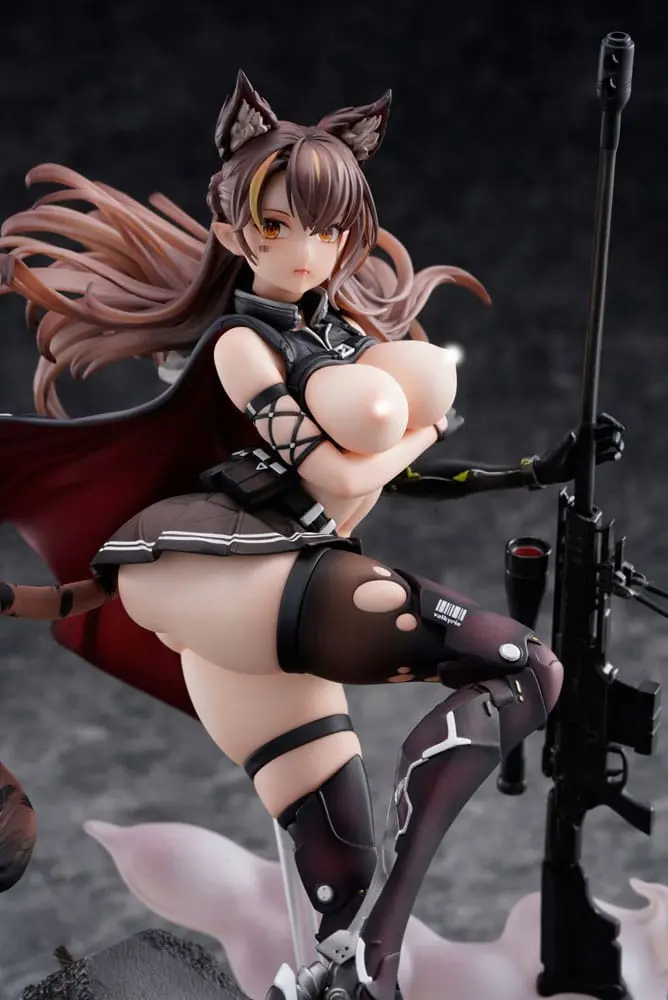 Original Character PVC 1/7 Ijuu Senki Series: Sniper Karihime Limited Distribution 27 cmOriginalni lik PVC 1/7 Ijuu Senki Series: Sniper Karihime Limited Distribution 27 cm fotografija proizvoda