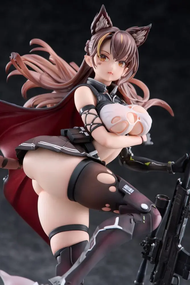 Original Character PVC 1/7 Ijuu Senki Series: Sniper Karihime Limited Distribution 27 cmOriginalni lik PVC 1/7 Ijuu Senki Series: Sniper Karihime Limited Distribution 27 cm fotografija proizvoda