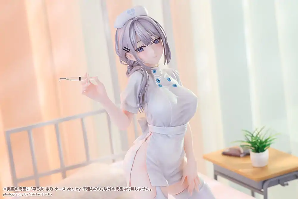 Original Character PVC kip 1/7 Saotome Shino Nurse Ver. Illustration by Minori Chigusa 17 cm fotografija proizvoda