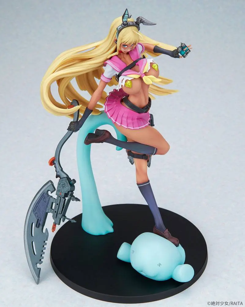 Original Character PVC Kip 1/7 Sei Kamihigano Illustrated by Raita Tanned Ver. 26 cm fotografija proizvoda