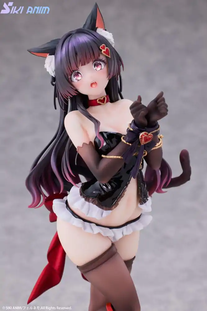 Original Character PVC kip 1/7 Shibarare Cat Ruhuna-chan Deluxe Edition 26 cm fotografija proizvoda