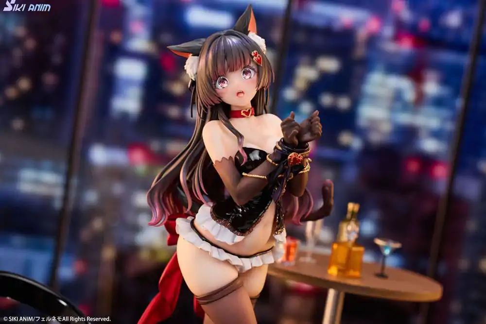 Original Character PVC kip 1/7 Shibarare Cat Ruhuna-chan Deluxe Edition 26 cm fotografija proizvoda