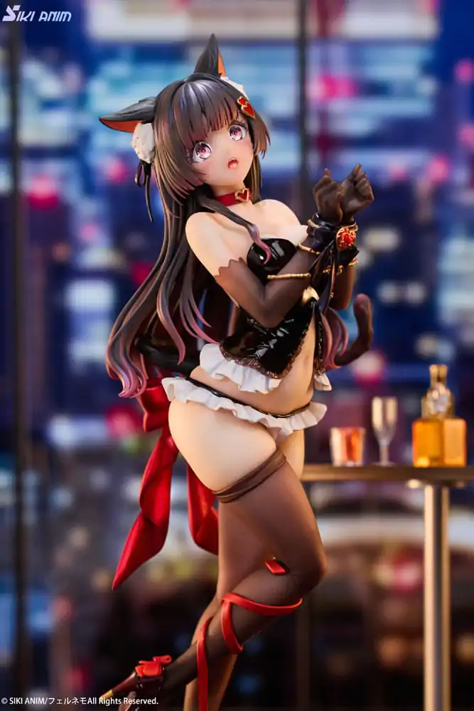 Original Character PVC kip 1/7 Shibarare Cat Ruhuna-chan Deluxe Edition 26 cm fotografija proizvoda