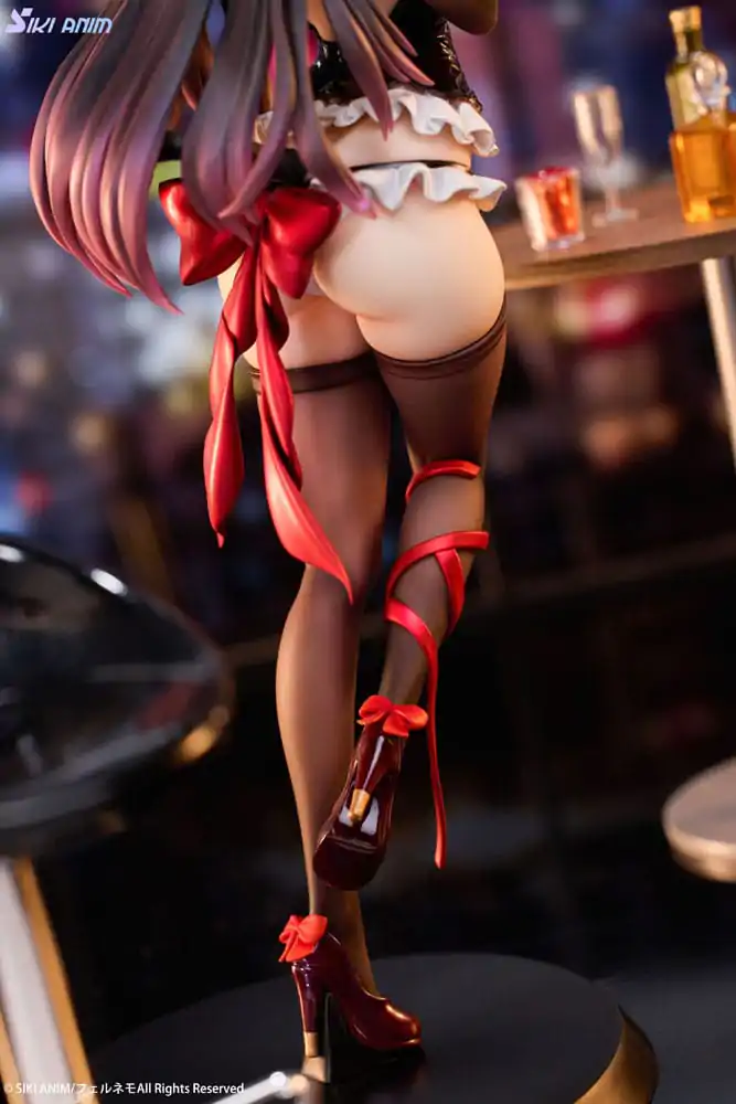 Original Character PVC kip 1/7 Shibarare Cat Ruhuna-chan Deluxe Edition 26 cm fotografija proizvoda