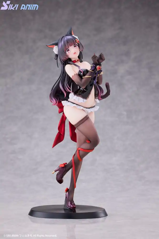 Original Character PVC kip 1/7 Shibarare Cat Ruhuna-chan Deluxe Edition 26 cm fotografija proizvoda