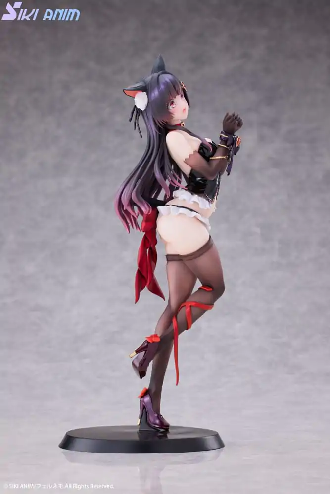 Original Character PVC kip 1/7 Shibarare Cat Ruhuna-chan Deluxe Edition 26 cm fotografija proizvoda