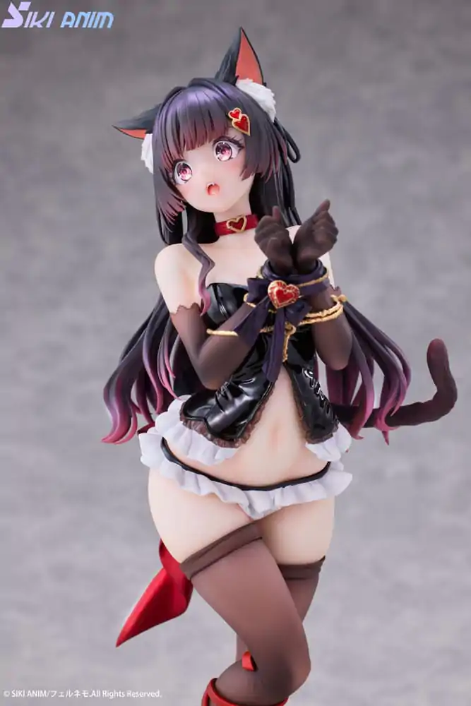 Original Character PVC kip 1/7 Shibarare Cat Ruhuna-chan Deluxe Edition 26 cm fotografija proizvoda