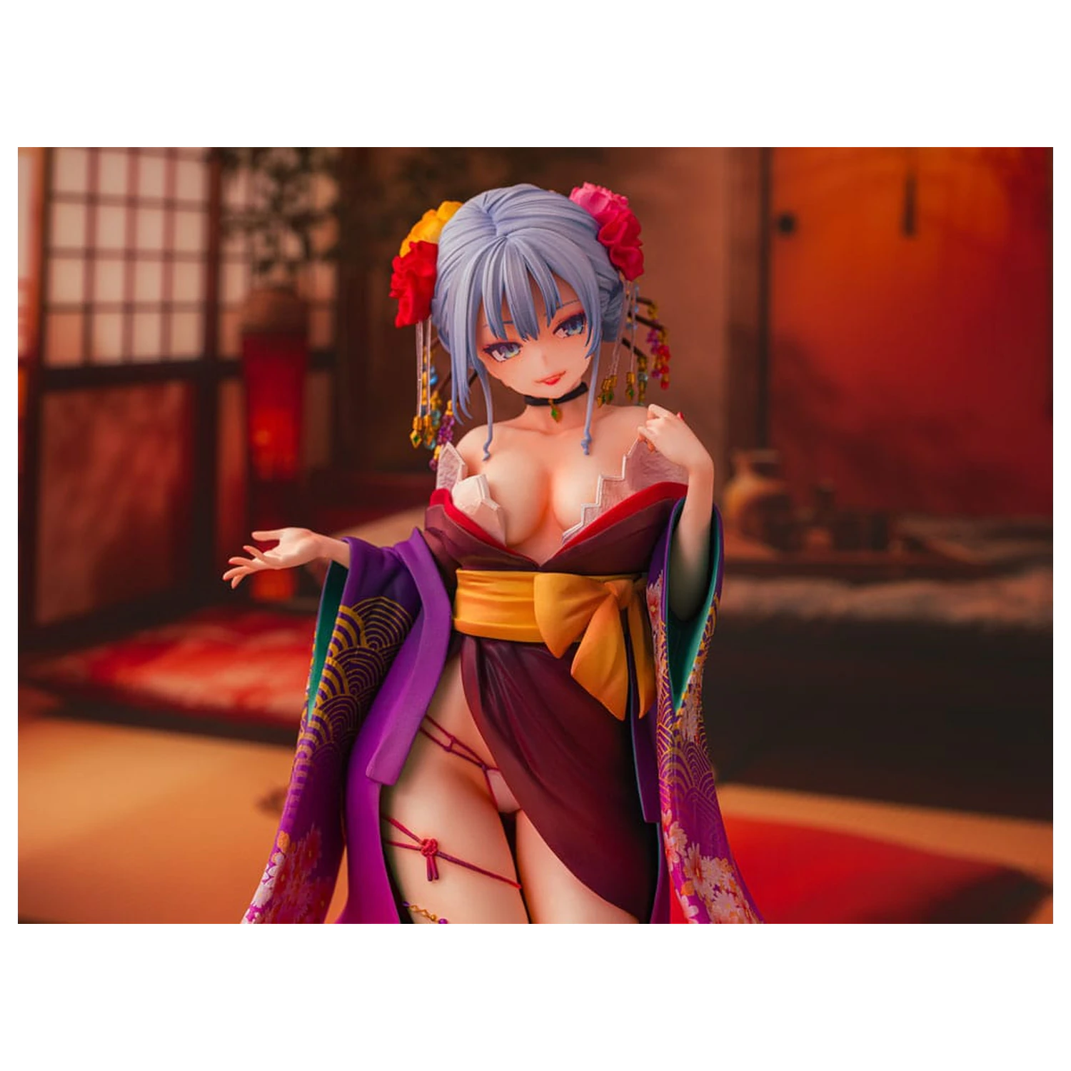 Original Character Statua 1/7 Shujuu Ecstasy Shion Oiran Ver. 15 cm fotografija proizvoda