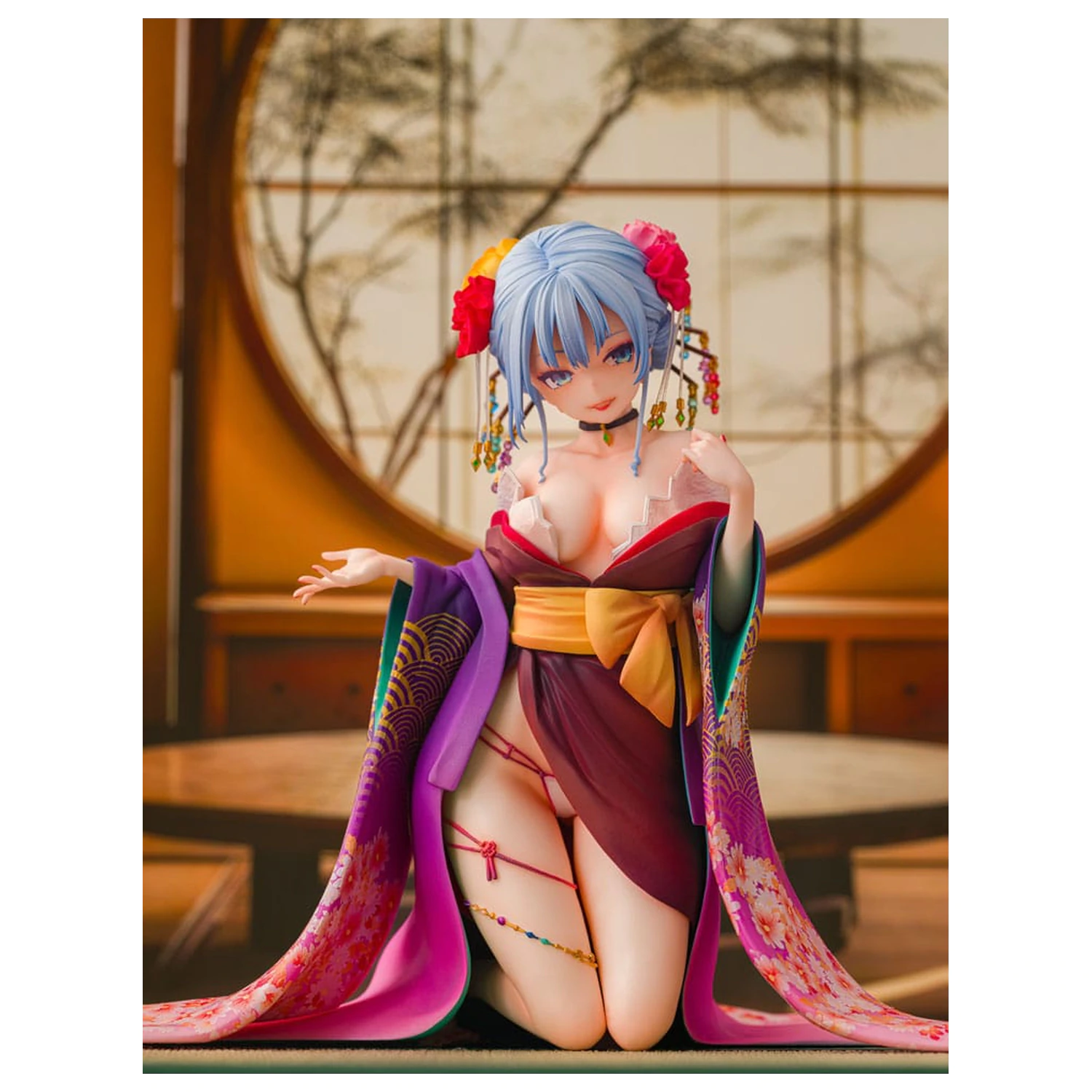 Original Character Statua 1/7 Shujuu Ecstasy Shion Oiran Ver. 15 cm fotografija proizvoda