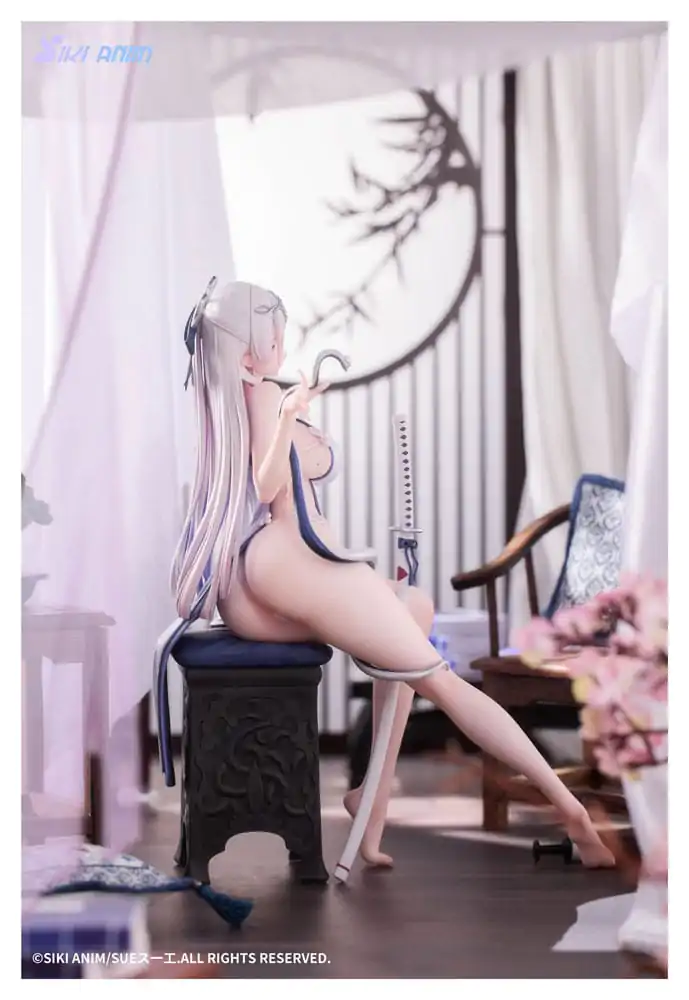 Original Character PVC Statua 1/7 The Color of the Blue - White Snake Deluxe Edition 20 cm fotografija proizvoda