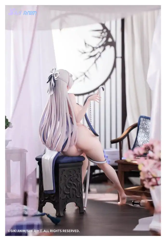 Original Character PVC Statua 1/7 The Color of the Blue - White Snake Deluxe Edition 20 cm fotografija proizvoda