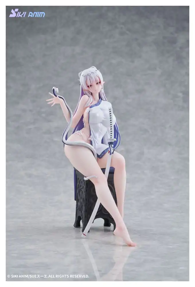 Original Character PVC Statua 1/7 The Color of the Blue - White Snake Normal Edition 20 cm fotografija proizvoda